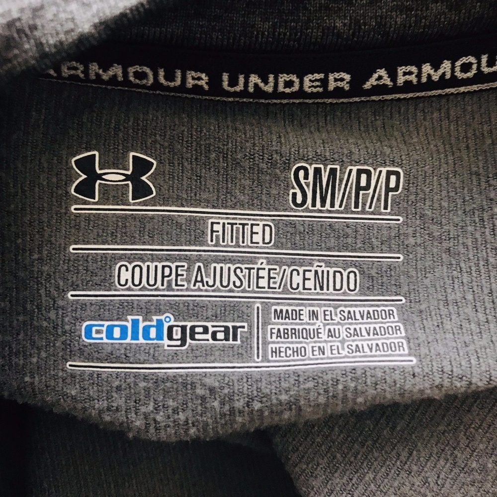 Under Armour Cold Gear Fleece Lined Shirt Sz S - Picture 7 of 8